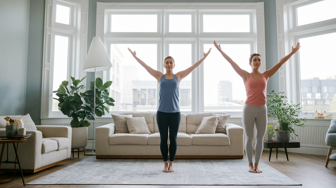 silent home workouts