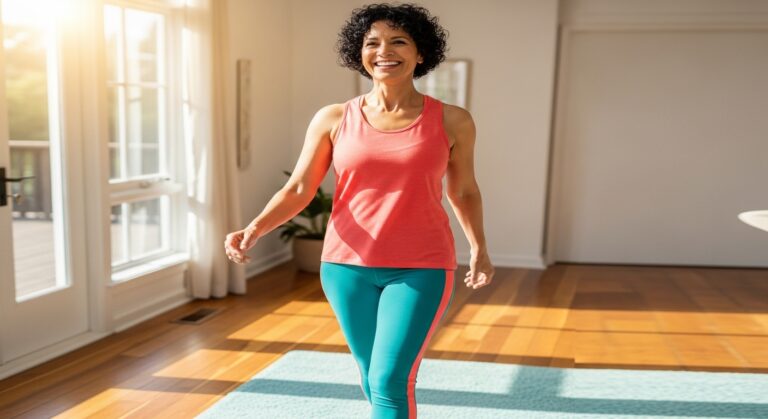 10 minute walking for belly fat menopause