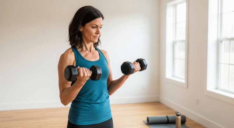 Biceps and triceps workout for women Over 40
