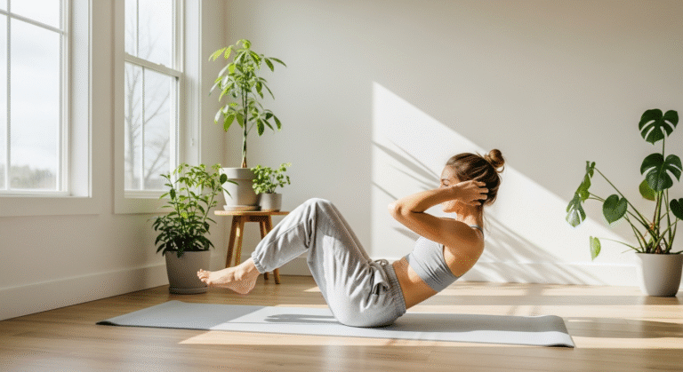 5 Lazy Girl Workouts for a Flat Stomach