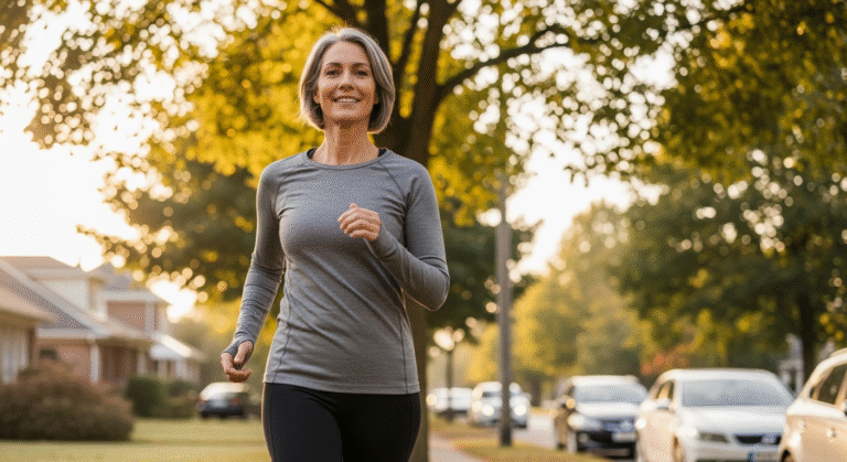 daily walking routine for women over 40
