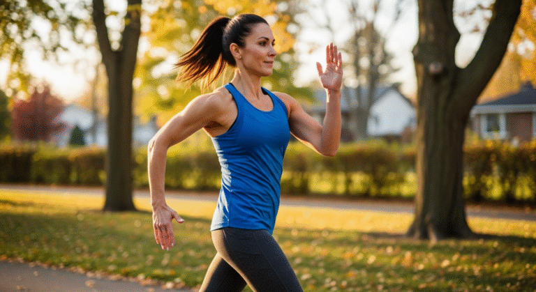 lean body walking workout for women over 40