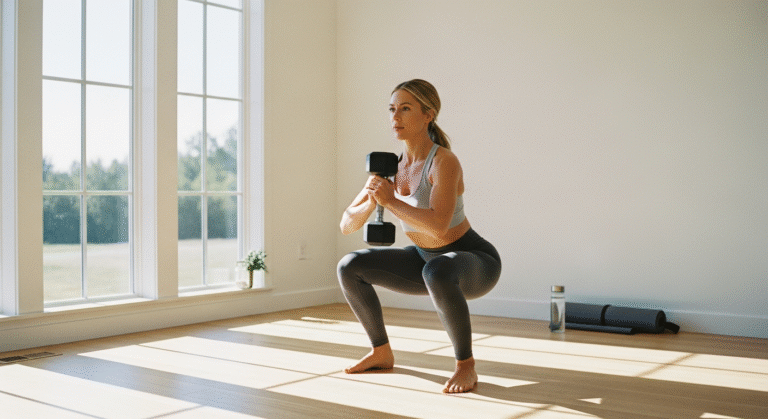 Full Body Dumbbell Workout for Women: Complete 8-Exercise Routine